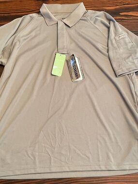 Blackhawk! Performance Polo Shirt - Light Taupe